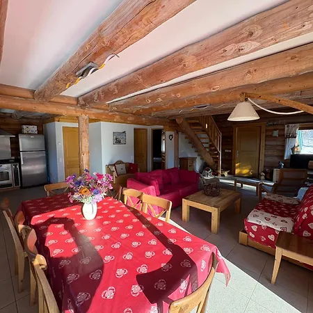 Les Sorbiers, En Rondins, Classe 4****etoiles Chalet *